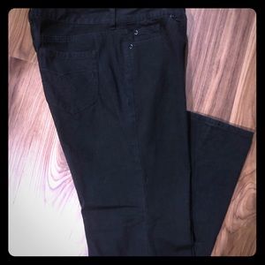 Chico’s Platinum Black Jeans